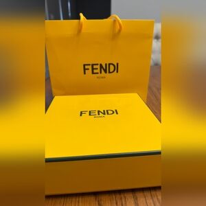 Fendi Striped Wallet
